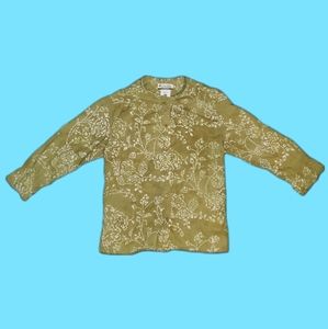 Columbia 3/4 Sleeve Buttondown - Floral